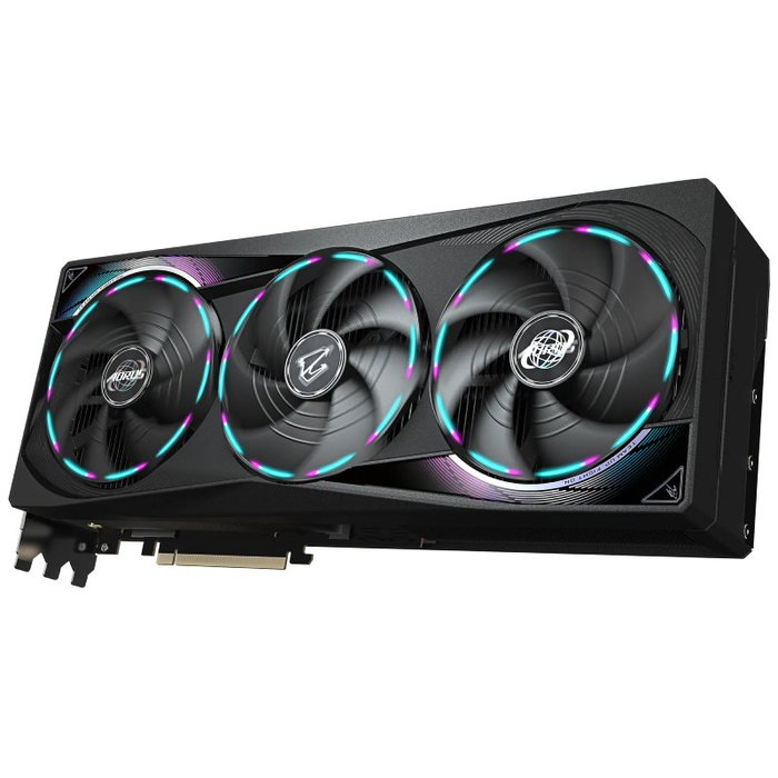Gigabyte AORUS GeForce RTX 5070 Ti MASTER Tarjeta Gráfica - 16GB GDDR7, Refrigeración WINDFORCE, LCD, RGB - 9VN507TAM-00-G10